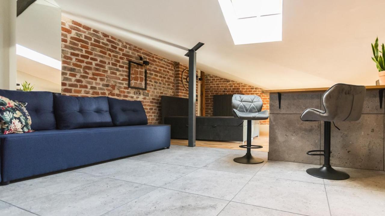 Apartamenty Fabrykanta Ksiezy Mlyn Łódź Kültér fotó